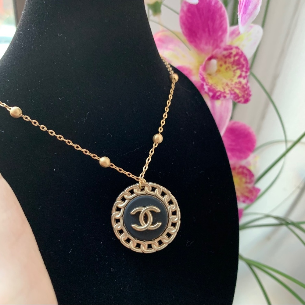 Repurposed Chanel necklace